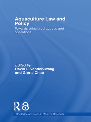 cover image of Aquaculture Law and Policy